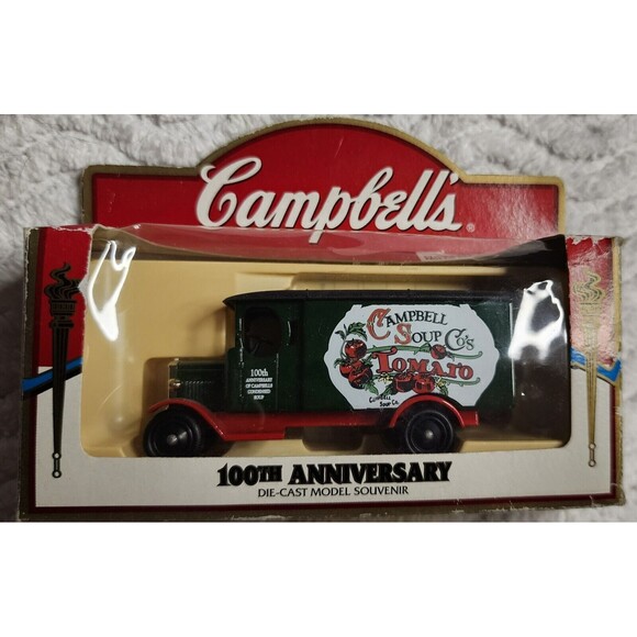 VINTAGE 1997 Campbell's Soup Co. 100th ANNIVERSARY Die-Cast Campbell Truck w/Box - Picture 1 of 6